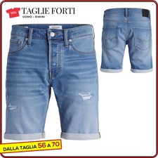 bermuda PLUS SIZES man short stretch trousers from 56 to 70 Jack Jones