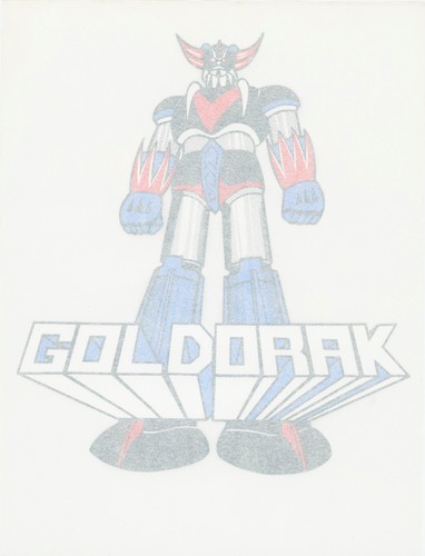 Transfert tee shirt goldorak - shirt,
