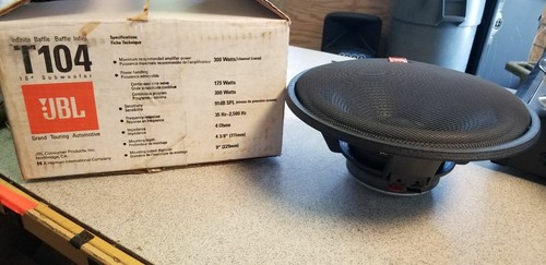 Jbl audio t104 - audio, original
