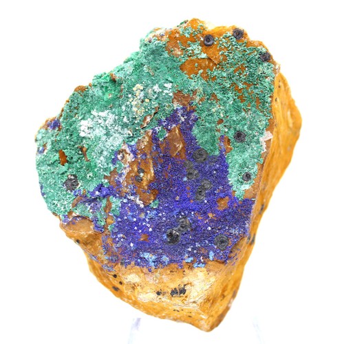Cristaux azurite malachite - azurite,