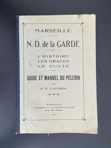 Livre ancien marseille de - livre,