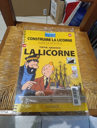 Tintin licorne maquette - la,