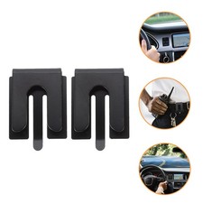 2pcs Iron CB Micro Titulaire Microphone à main Accrocher Accessoires radio CB