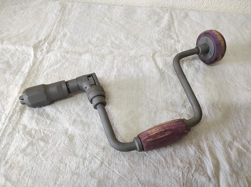 Ancien vilebrequin chignole - ancien, vilebrequin,