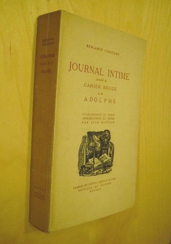 Benjamin constant journal - constant,