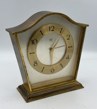 UTI France ancien réveil pendulette - vintage alarm  clock desk mantle, orologio