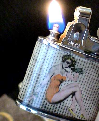Briquet ancien omega - briquet,