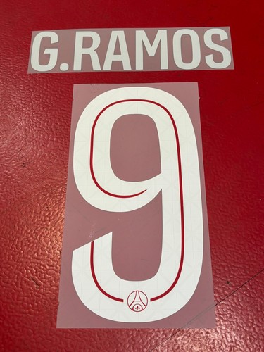 Flocage officiel ramos 9 - officiel, n°9