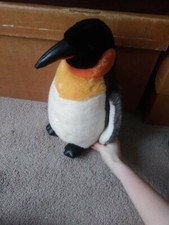 Realistic Penguin Cuddly Plush