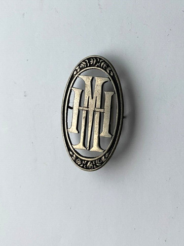Monogramme initiales mh - mh,
