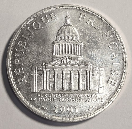 100 francs panthéon 1991 - francs,