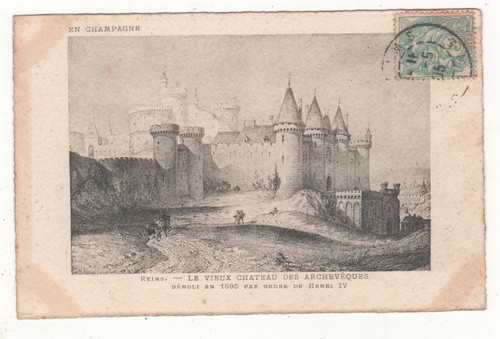 Cpa reims le vieux - cpa, 51