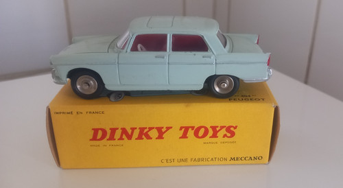 Dinky toys peugeot 404 - peugeot, boite