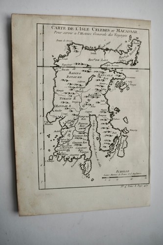 Carte ile celebes - carte, de