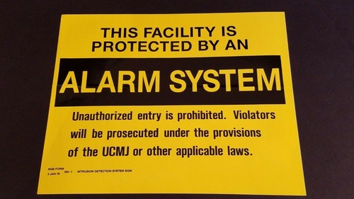 Large facility protected - facility, by