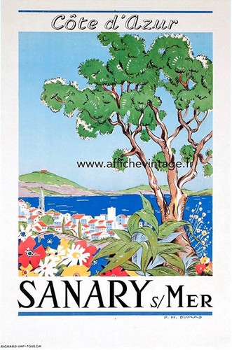Affiche poster provence - affiche,