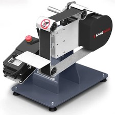 CORMAK STU50 Meuleuse de banc Outil Meuleuse à bande Ponceuse Polisseuse Ruban