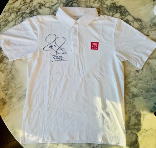Polo uniqlo signé - polo, roger