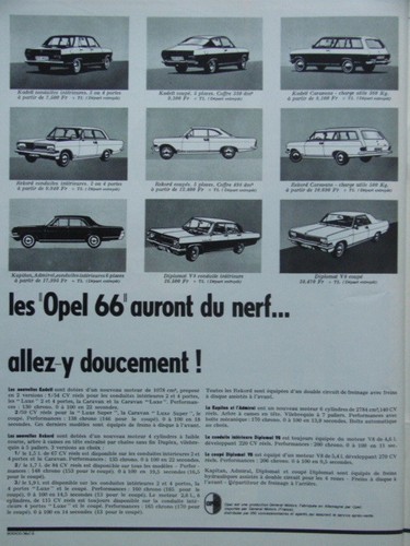 Publicité opel auront - publicitÉ, 66
