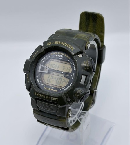 Olive casio shock mudman - casio,