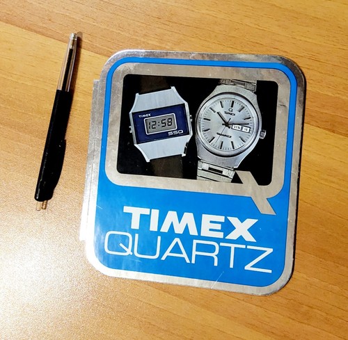 Autocollant ancien timex - autocollant,