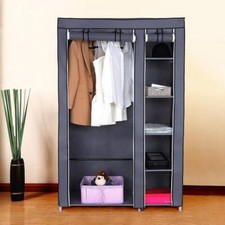 Armoire toile penderie en - armoire,