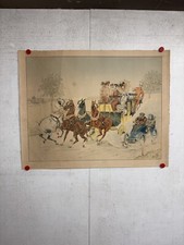 Rare affiche ancienne voiture - rare,