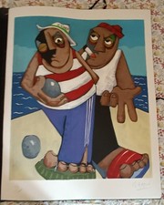 Lithographie Thierry Miramon