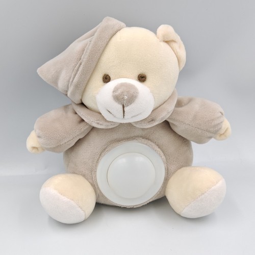 Doudou veilleuse ours gris