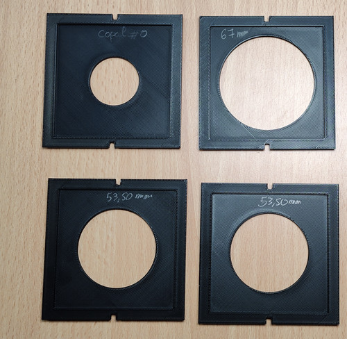 Planchette lensboard for - planchette,