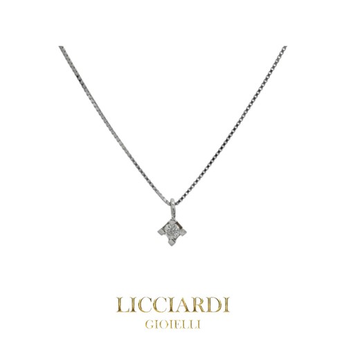 Collier femme point lumière - collier,
