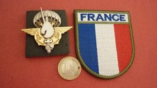 INSIGNE OPERATION LICORNE N°090 + ECUSSON FRANCE