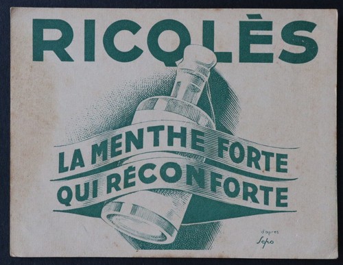Image chromo publicitaire - chromo,
