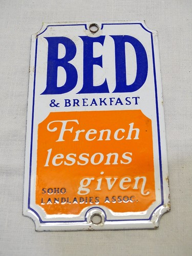 Ancienne petite plaque - -ancienne,