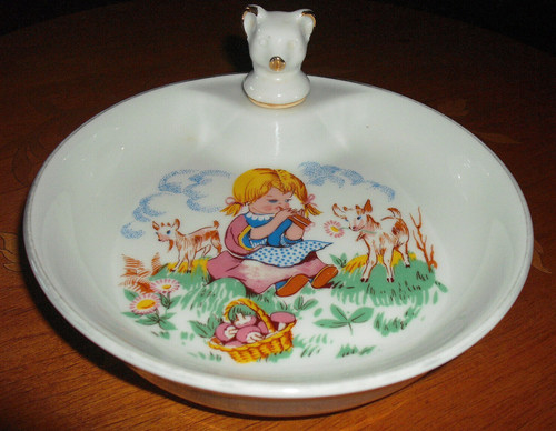 Assiette bouillie bébé - bouillie,
