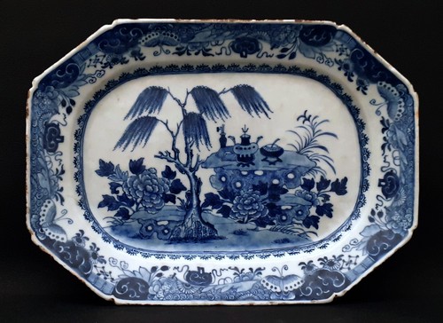 Antique chinese porcelain blue - antique,