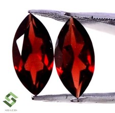 Certifié Naturel Grenat Rouge