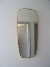 miroir asymetrique GRAND old mirror annee 50 design forme RETRO GIO PONTI
