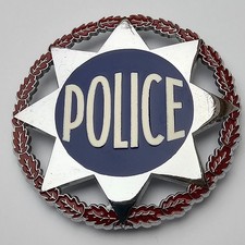 Police Plaque 44 mm