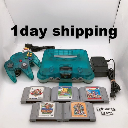 Console nintendo clear blue - 64,