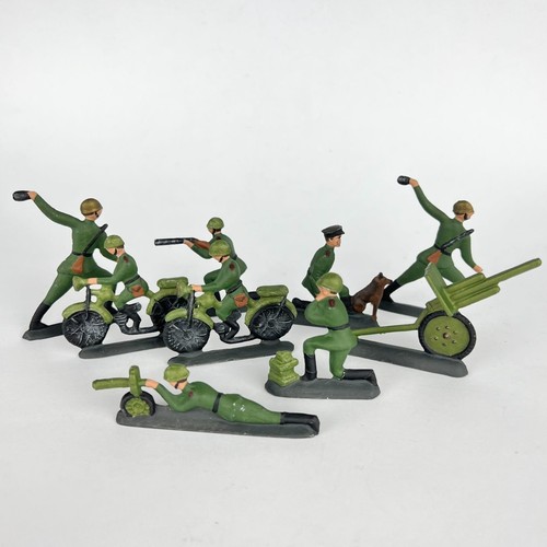 Lot soldats ancien jouet - 10,