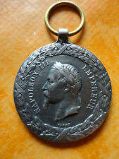 Médaille Napoléon III expédition du Mexique (reproduction) *