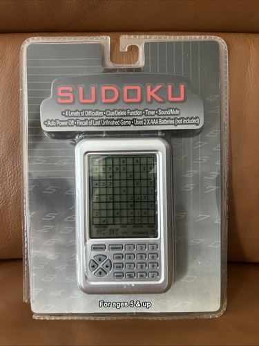 Electronic sudoku game - electronic,