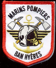 AERONAVALE POMPIERS - MARIN POMPIER BAN HYERES - TISSU