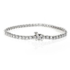 Tiffany & Co.Platine Diamant Victoria Tennis Bracelet