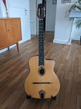Guitare Ancienne Luthier J Castelluccia, Paris,  Guitare Jazz Manouche
