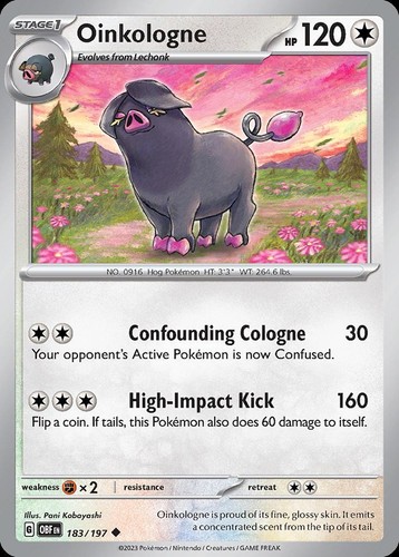 Pokemon oinkologne - pokemon,