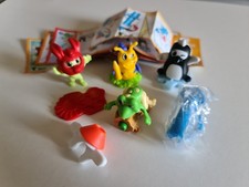5 stylos, crayons (Grenouille, Pingouin, Escargot, Bonhomme...) + BPZ - Kinder