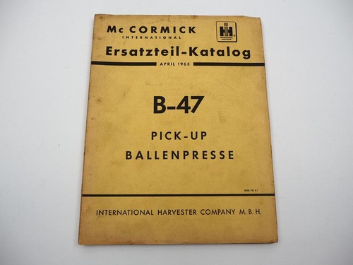 Original ihc cormick - ihc, mc