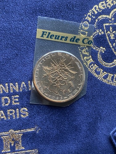 Monnaie francs mathieu 1985 - monnaie,